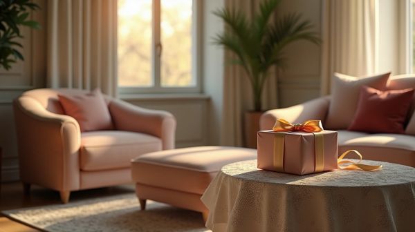 Offrir du satin plutôt qu'un bon cadeau de dernière minute