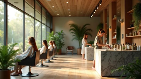 Un salon de coiffure bio pour des cheveux en pleine santé