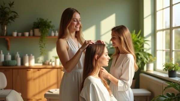 Un salon de coiffure bio pour des cheveux en pleine santé